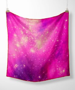 Cluster Nursery Silk Twill Scarf Hanged