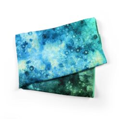 Limited edition Cosmic Reef silk scarf by Cosminha