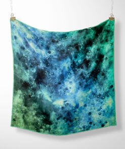 Cosmic Reef Silk Twill Scarf 90cm x 90cm