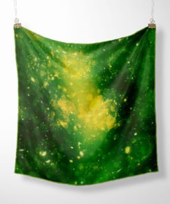 Space Jungle Made in Italy Exclusive Silk Twill Scarf