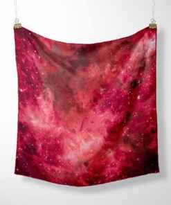 Tapestry Of Star Birth Silk Twill Scarf Hanged