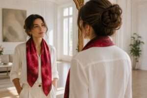 How Do I Start Learning to Love Myself A Quiet Beginning Cosminha Luxury Silk Scarves
