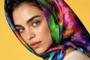 How to Be Content with Yourself Cosminha Luxury Silk Scarves