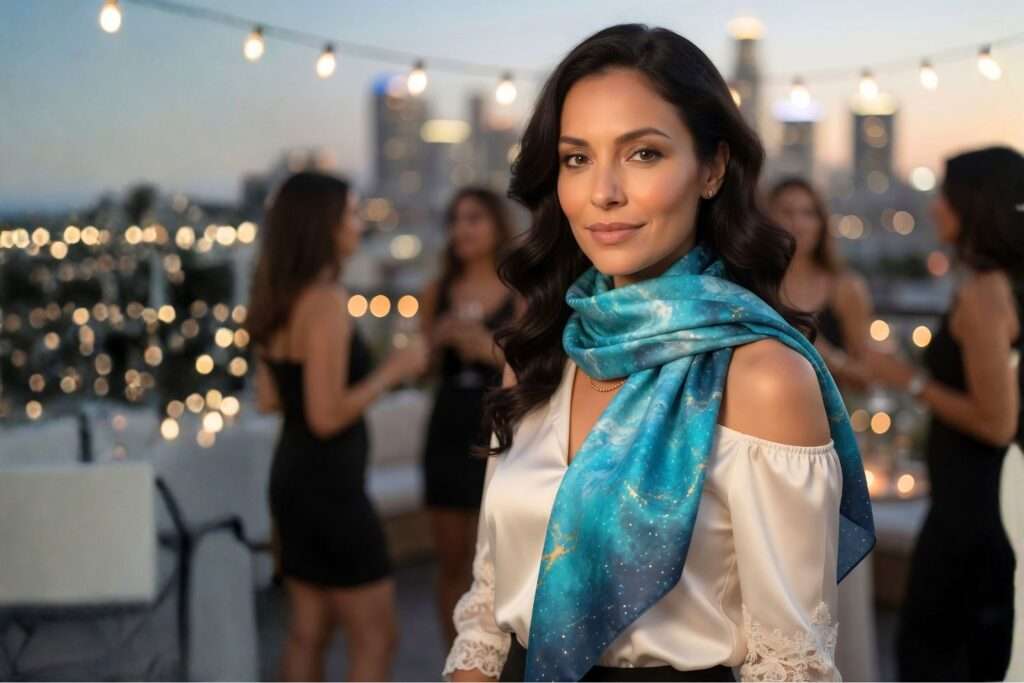 How to Radiate Feminine Energy Without Performing It Cosminha Luxury Silk Scarves