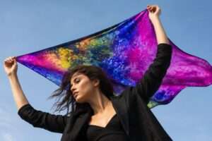 What does it mean to become a woman Cosminha Luxury Silk Scarves