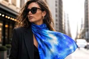 Why Can't I Express My Emotions Cosminha Luxury Silk Scarves