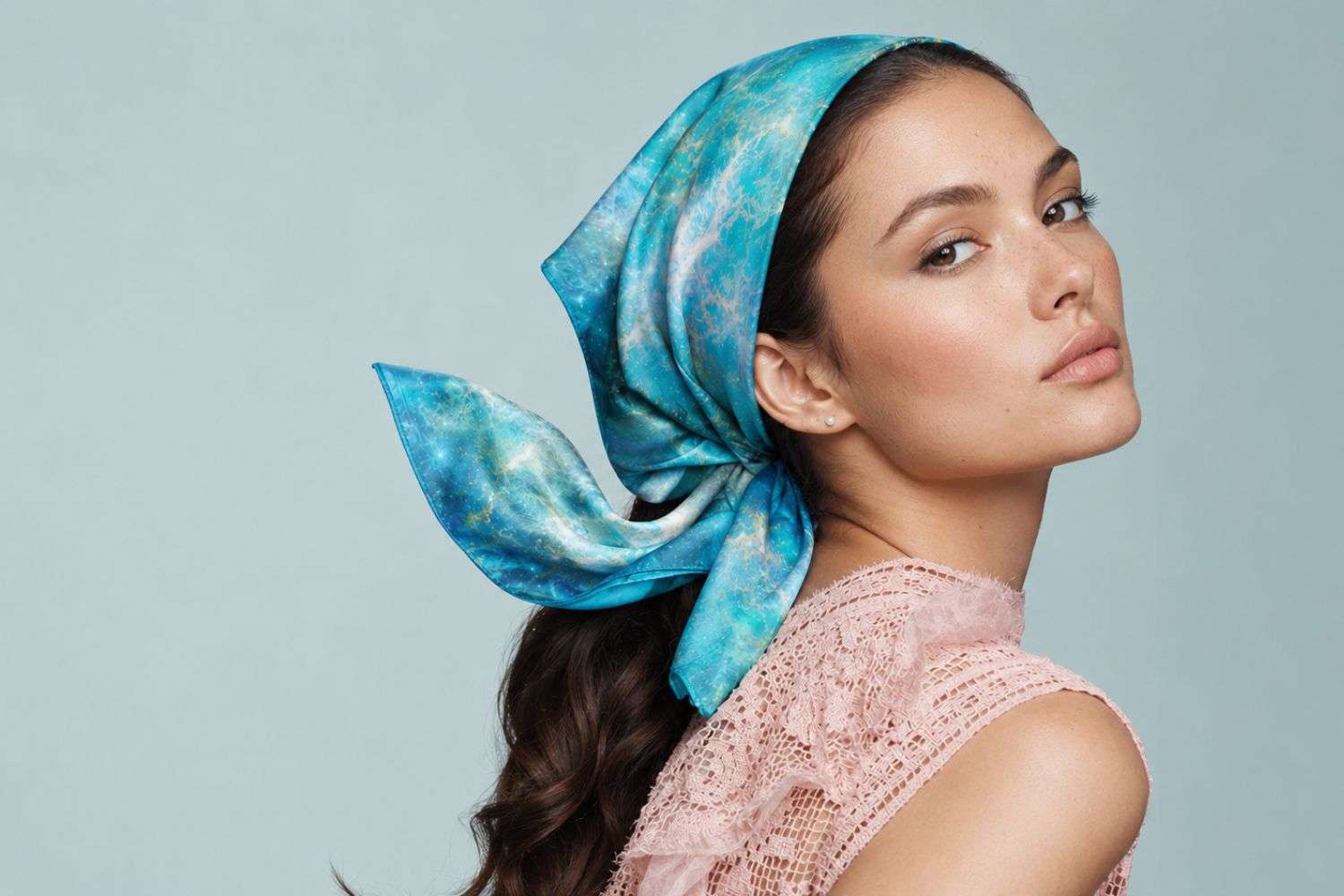 Cosminha Luxury Mulberry Silk Twill Scarves Made in Italy