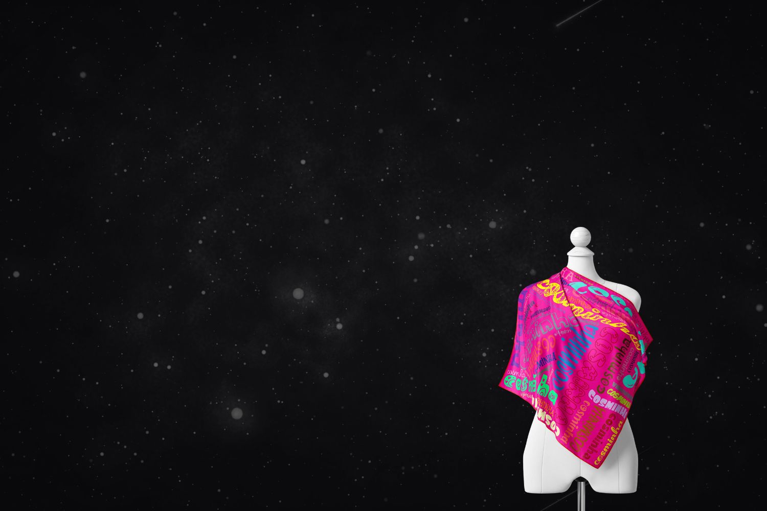 Cosminha Luxury Silk Scarves Product Page Video My Name Is Silk Scarf