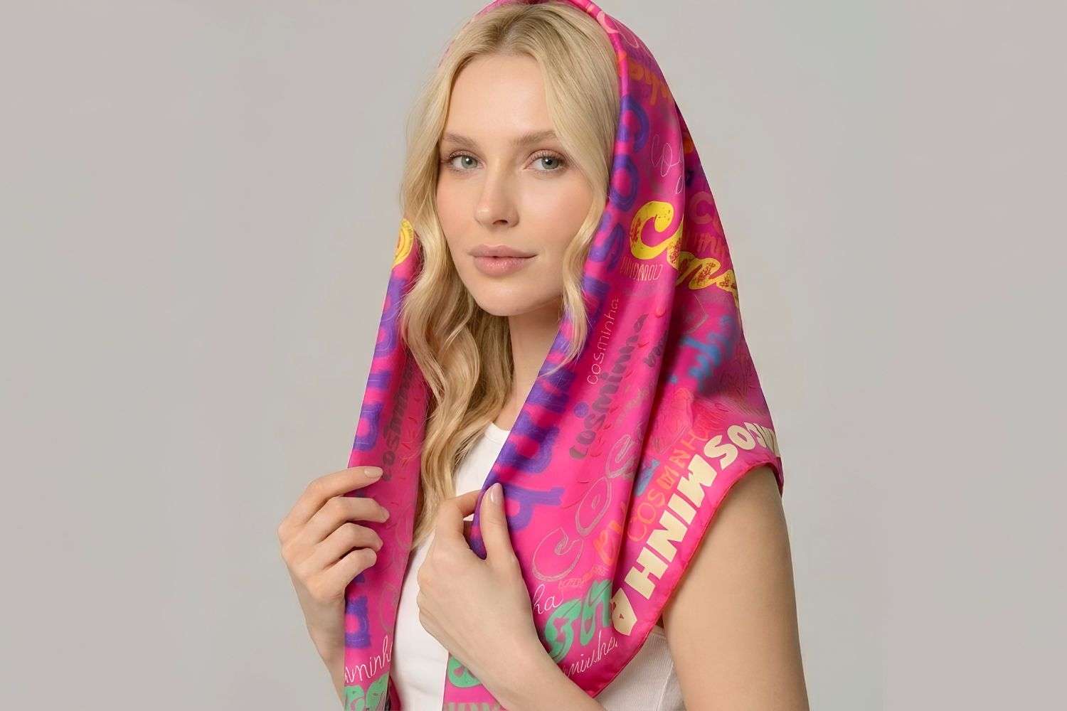 My Name Is Cosminha Luxury Silk Scarves Made in Italy