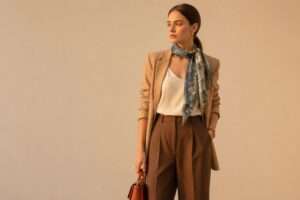 What Should a Woman Wear to an Interview at Work Cosminha Luxury Silk Scarves