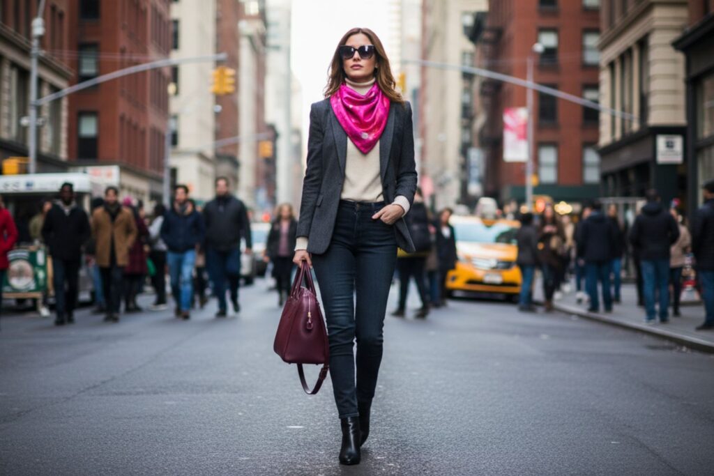 Difference between style and fashion Cosminha Luxury Silk Scarves