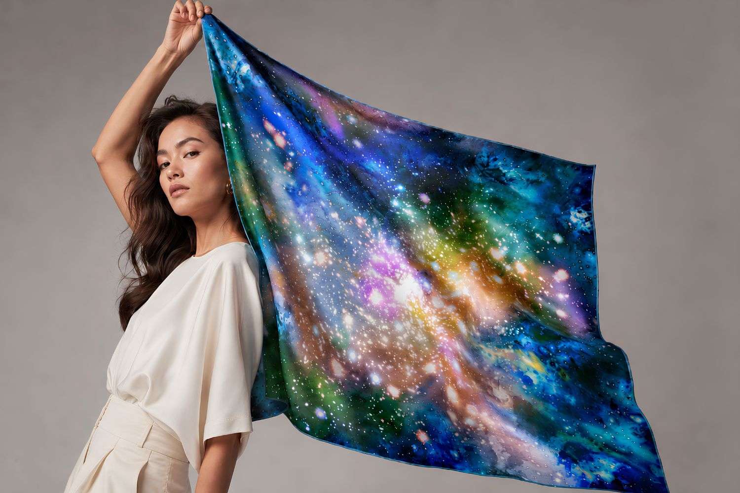 Cosminha Luxury Silk Scarves Made In Italy