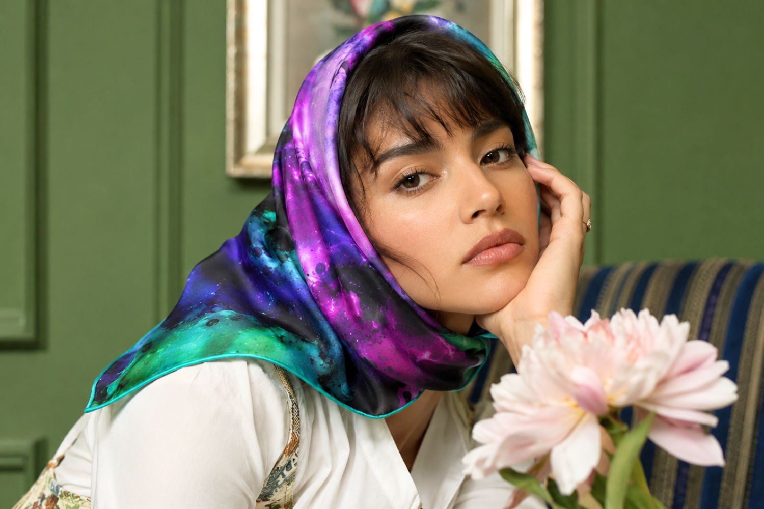Cosminha Luxury Mulberry Silk Twill Scarves Collection Shop